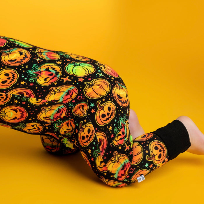 Halloween | Spooky Pumpkins | Bamboo Zipper Pajamas