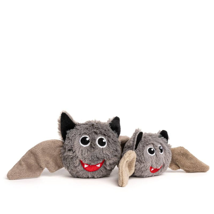 Halloween Spooky Winged Bat Plush Squeaky Ball Dog Toy