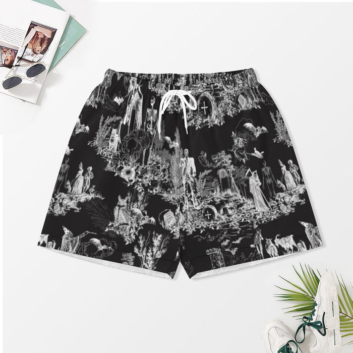 Halloween Toile Button Down PJs (Adults) - PRE ORDER