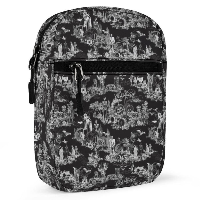 Halloween Toile Small Crossbody Bag - PRE ORDER