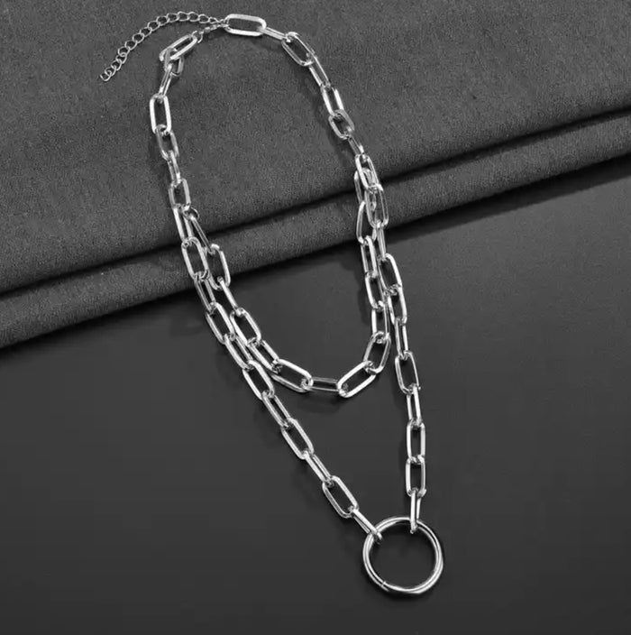 Harsher Necklace in Silver