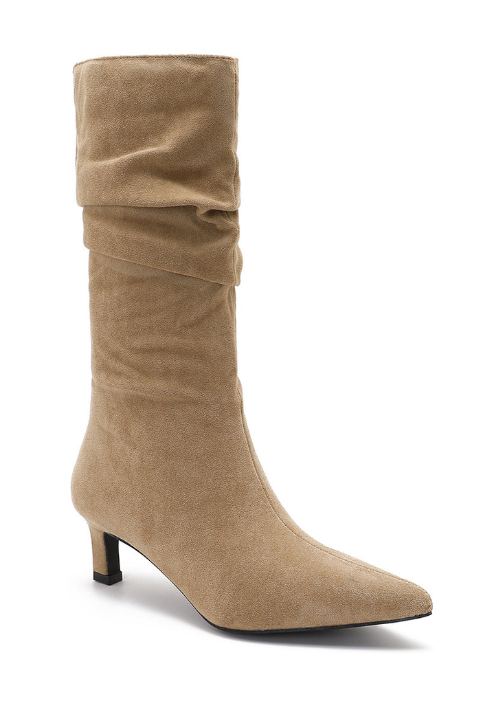 "Haze" boots beige