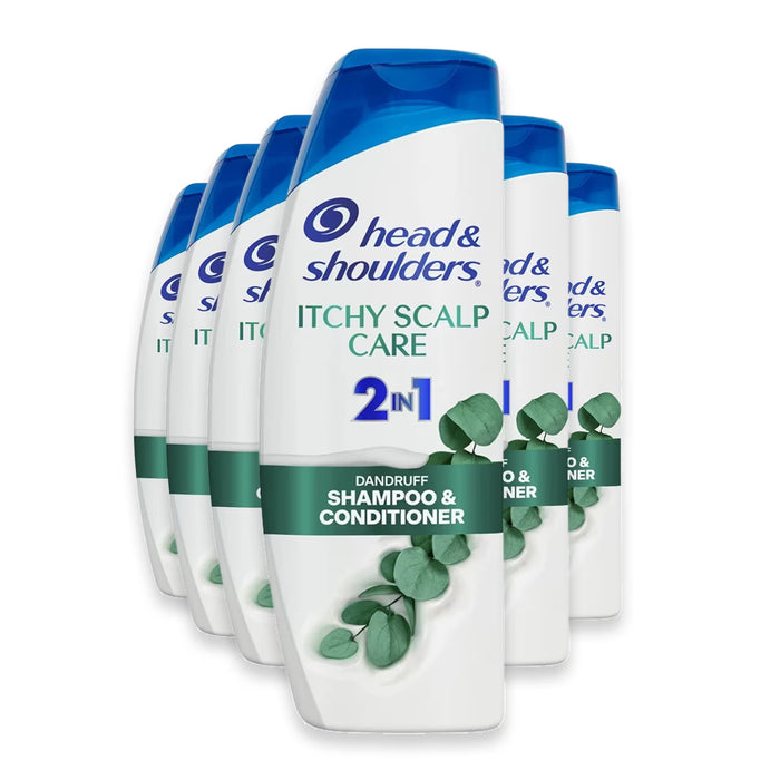 Head & Shoulders Itchy Scalp Care 2-in-1 Shampoo - 12.5 oz - 6 Pack