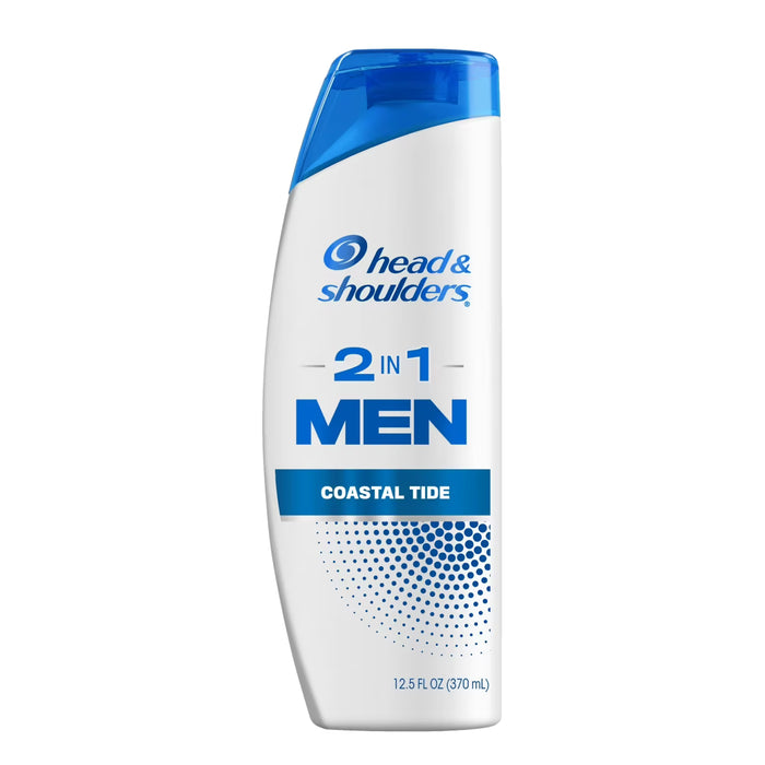 Head & Shoulders Men Coastal Tide 2-in-1 Shampoo - 12.5 oz - 6 Pack