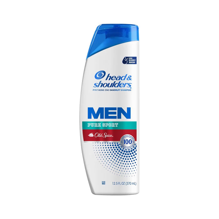 Head & Shoulders Old Spice Pure Sport Dandruff Shampoo - 12.5 oz - 6 Pack