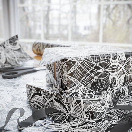 Heart Deco Wrapping Paper