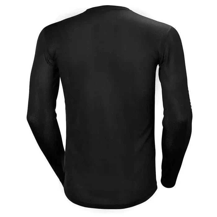 Helly Hansen Mens Lifa Stripe Long Sleeve Crew Base Layer - John Bull Clothing  from  John Bull Clothing