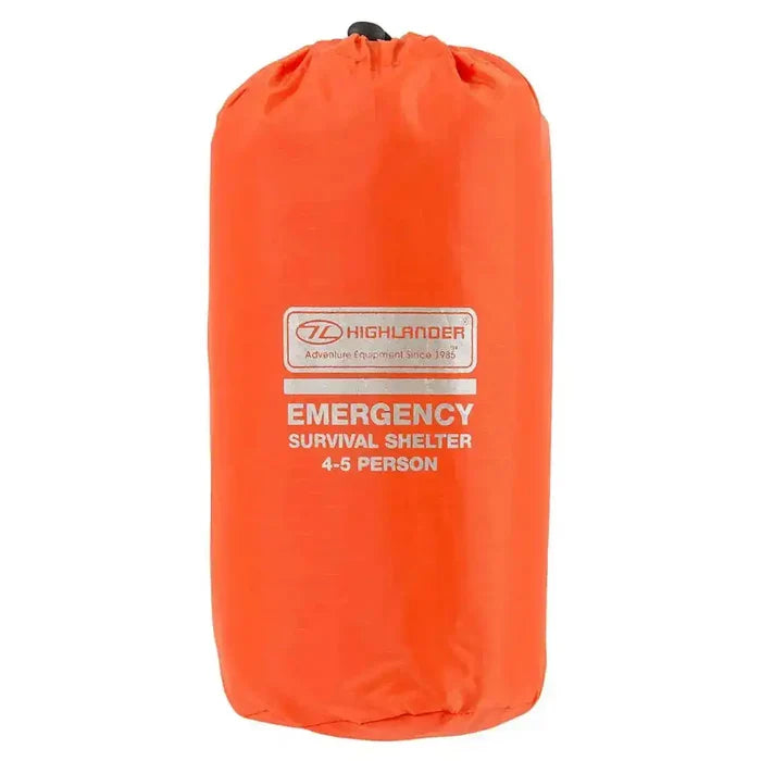 Highlander 4-5 Emergency Survival Shelter - John Bull Clothing  from  John Bull Clothing