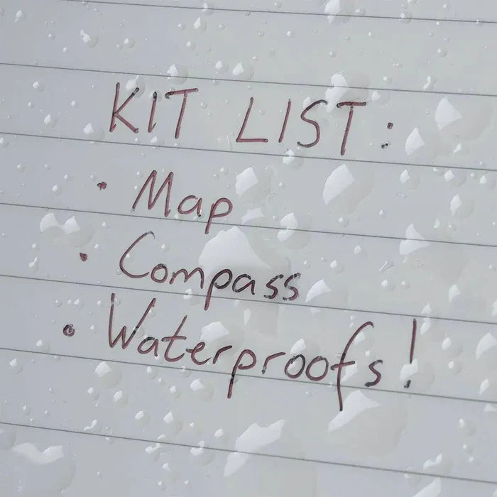 Highlander A5 Waterproof Notebook Olive Green - John Bull Clothing  from  John Bull Clothing