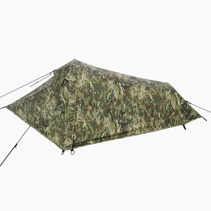 Highlander Blackthorn 1 Person Tent Gen 2 in multicam pattern, ideal for solo camping and DoE expeditions. Lightweight and compact for outdoor use.  from  John Bull Clothing