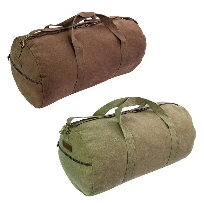 Highlander Crieff 45L Canvas Roll Bag - John Bull Clothing  from  John Bull Clothing