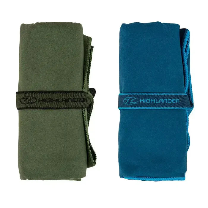 Highlander Fibresoft Quick Dry Travel Towel - John Bull Clothing  from  John Bull Clothing