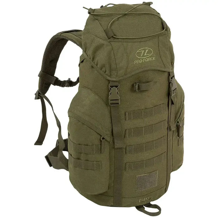 Highlander Forces 33L Rucksack - John Bull Clothing Green from  John Bull Clothing