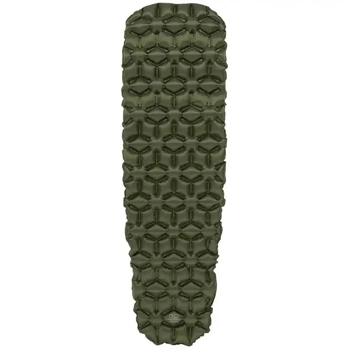 Highlander Nap-Pak Inflatable Sleeping Mattress Olive Green - John Bull Clothing  from  John Bull Clothing