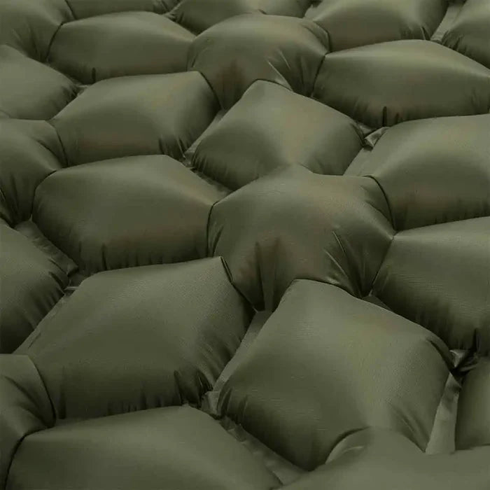 Highlander Nap-Pak Inflatable Sleeping Mattress Olive Green - John Bull Clothing  from  John Bull Clothing