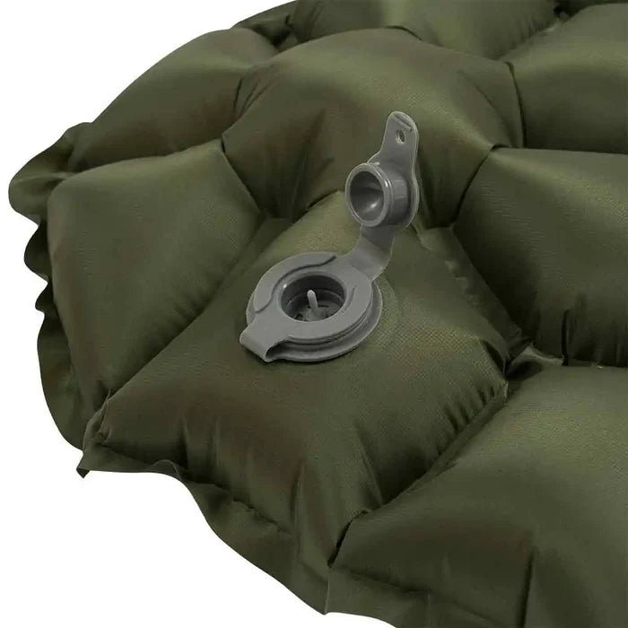 Highlander Nap-Pak Inflatable Sleeping Mattress Olive Green - John Bull Clothing  from  John Bull Clothing