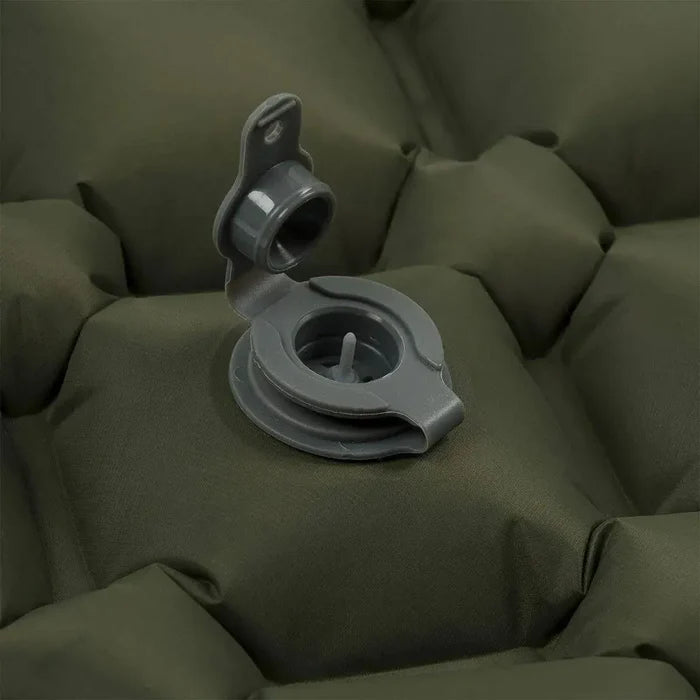 Highlander Nap-Pak Primaloft Inflatable Sleeping Mat Olive Green - John Bull Clothing  from  John Bull Clothing