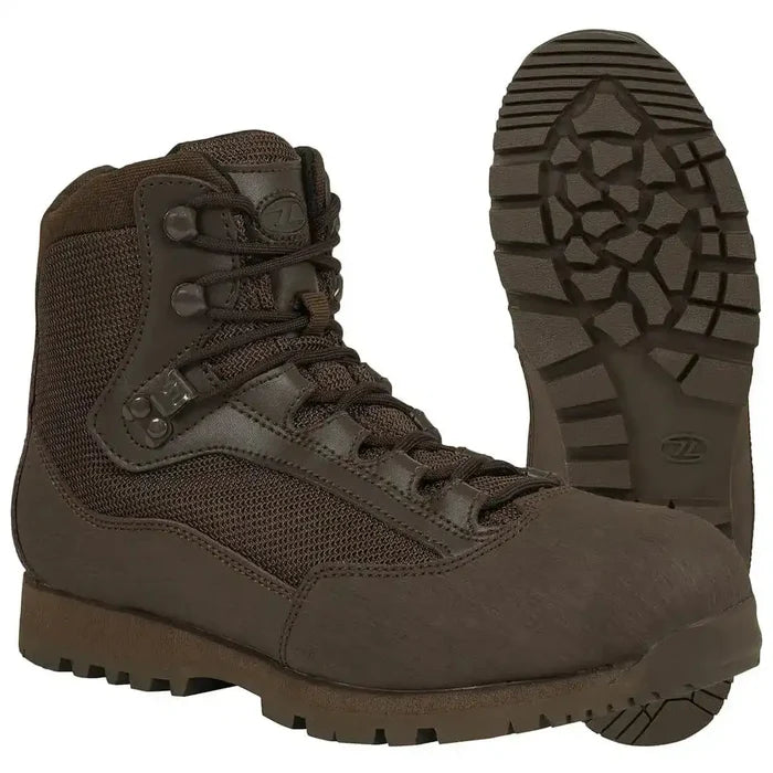 Highlander Pentland Brown Military Boot - John Bull Clothing  from  John Bull Clothing