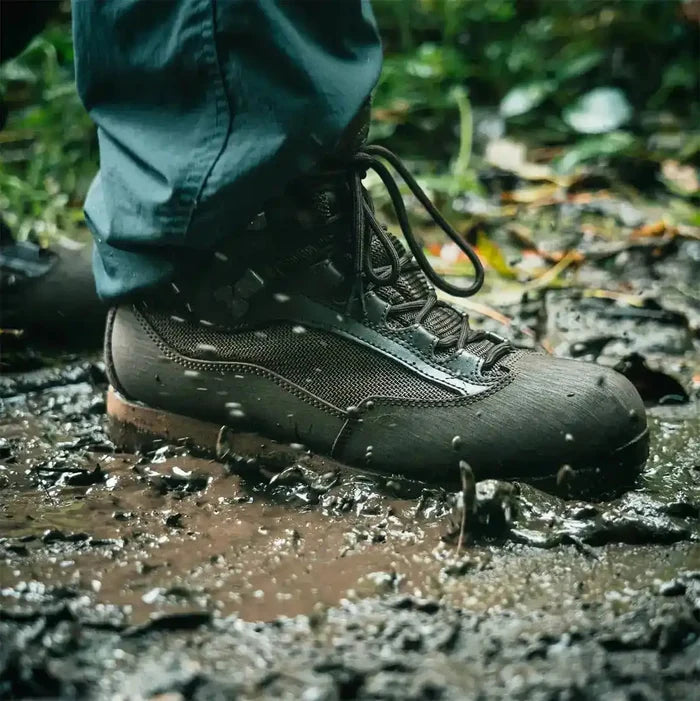 Highlander Pentland Brown Military Boot - John Bull Clothing  from  John Bull Clothing