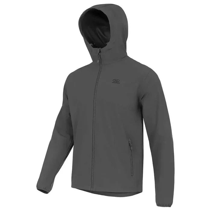 Highlander Shield Shell Water Repellent Jacket - John Bull Clothing Grey from  John Bull Clothing