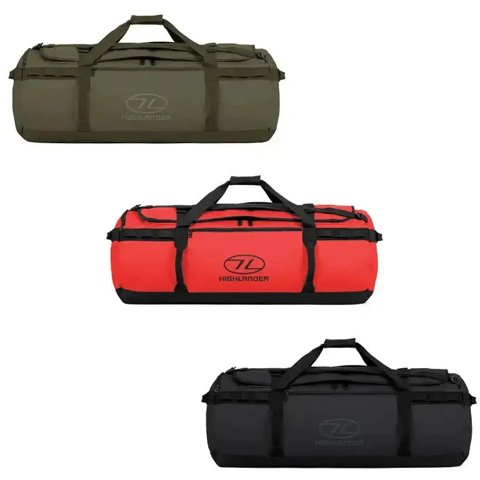 Highlander Storm 120 Litre Holdall Bag - John Bull Clothing  from  John Bull Clothing