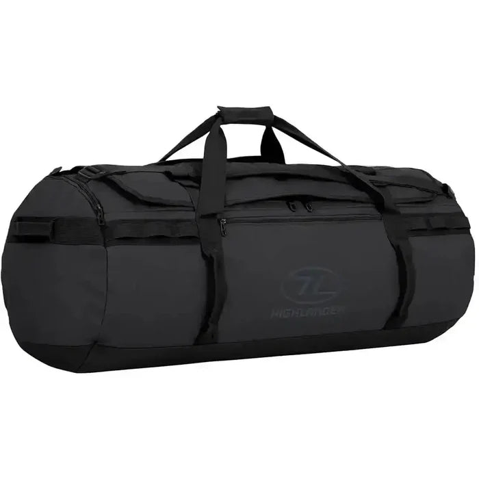 Highlander Storm 120 Litre Holdall Bag - John Bull Clothing Black from  John Bull Clothing