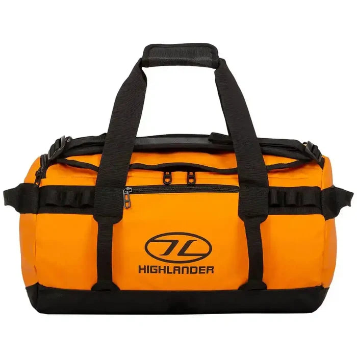 Highlander Storm 45L Holdall Bag - John Bull Clothing Orange from  John Bull Clothing