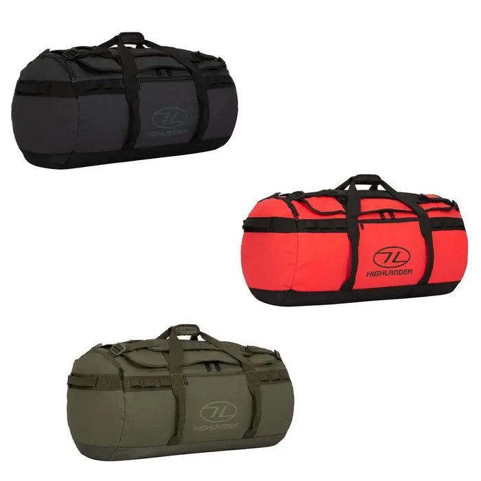 Highlander Storm 90L Holdall Kitbag - John Bull Clothing  from  John Bull Clothing