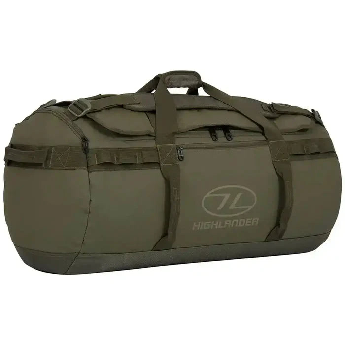 Highlander Storm 90L Holdall Kitbag - John Bull Clothing Green from  John Bull Clothing