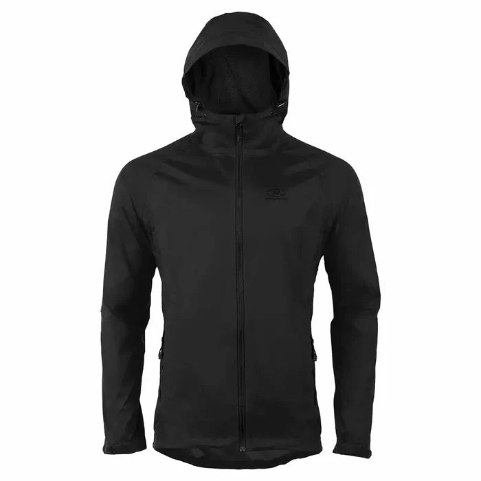 Highlander Stow and Go Waterproof Jacket Highlander Black from  John Bull Clothing