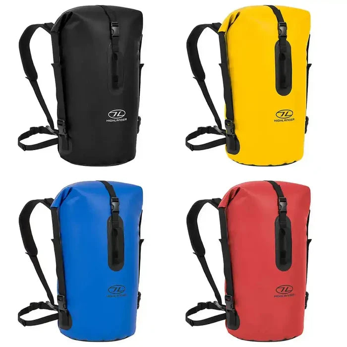 Highlander Troon 45L Duffle Drybag Sack - John Bull Clothing  from  John Bull Clothing
