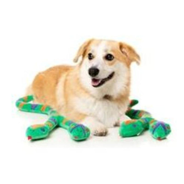 Hissy Elliot Snakey Plush Squeaky Dog Toy - 2 Sizes