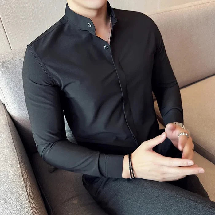 HOMBRE shirt - AntoniosClothing - black