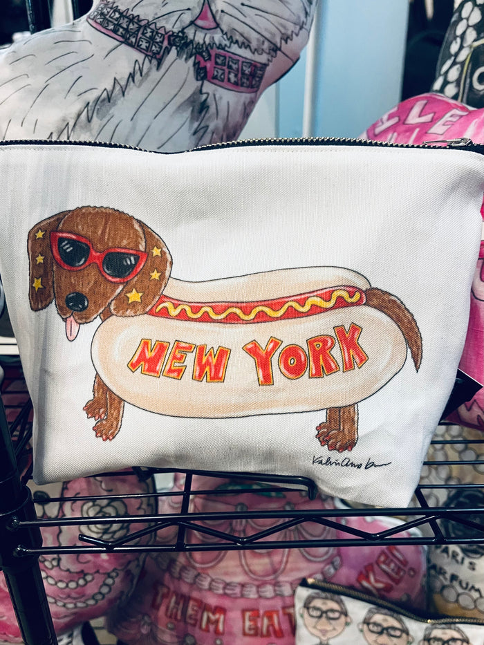Hotdog T Bottom Cosmetic Bag
