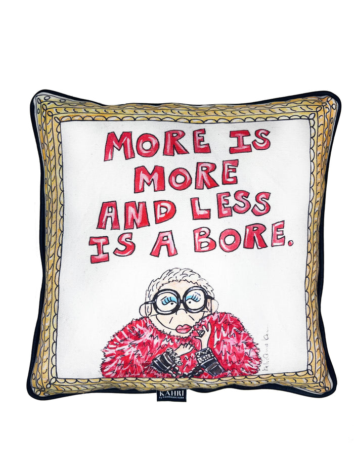 Iris Quote Pillow