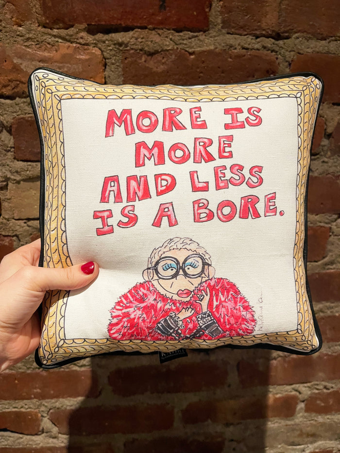 Iris Quote Pillow