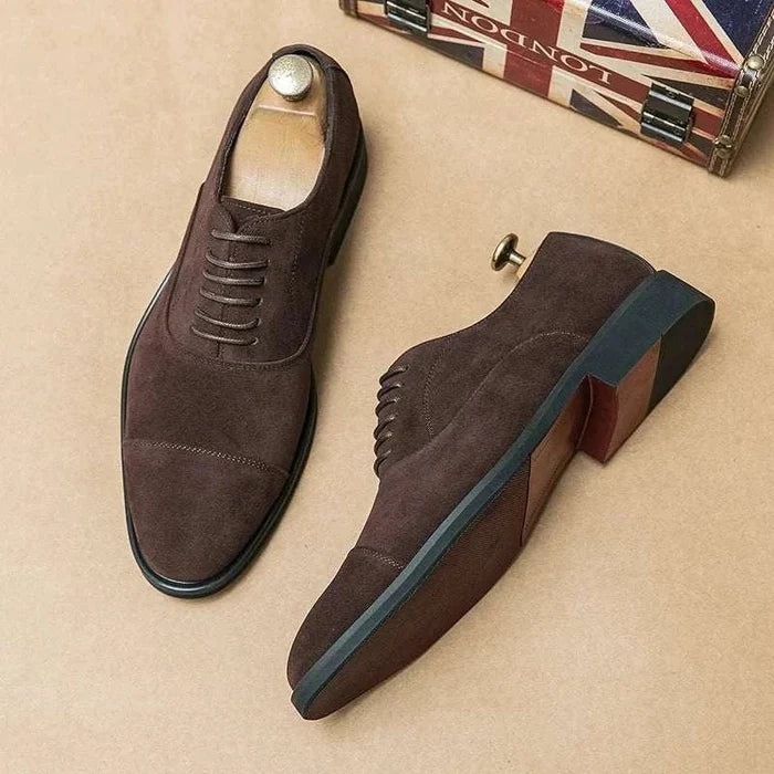 Italian banquet elegant shoes - AntoniosClothing - Brown
