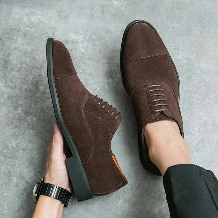 Italian banquet elegant shoes - AntoniosClothing - Brown