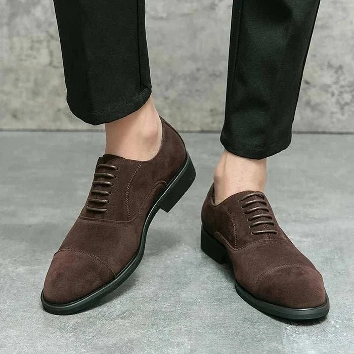 Italian banquet elegant shoes - AntoniosClothing - Brown