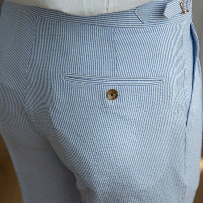 Italian Old Money Trousers - AntoniosClothing - Blue