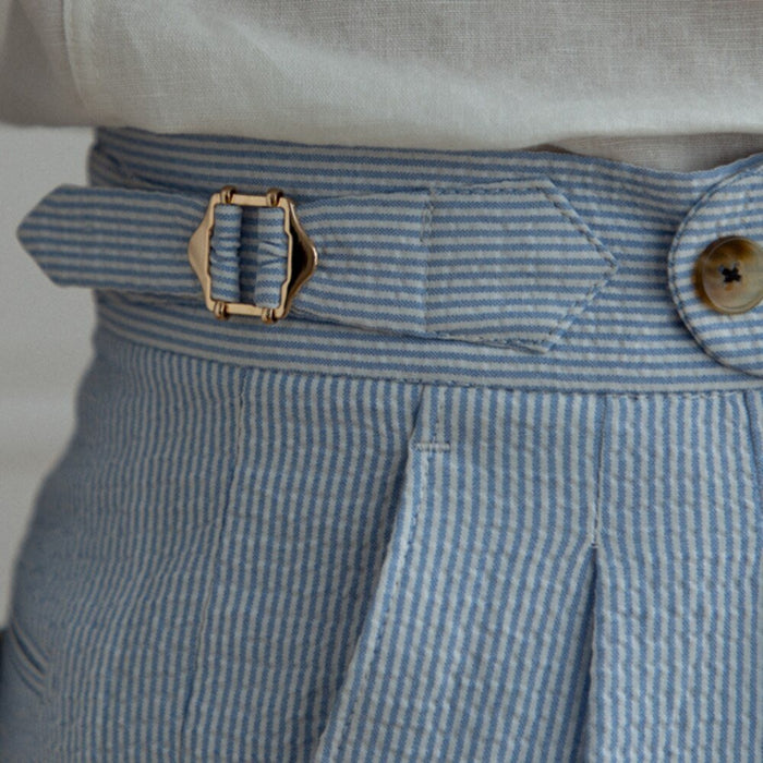 Italian Old Money Trousers - AntoniosClothing - Blue