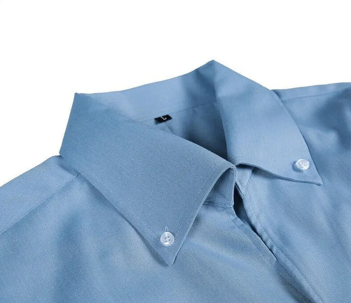 ITALIAN slim-fit shirt - AntoniosClothing - Light Blue
