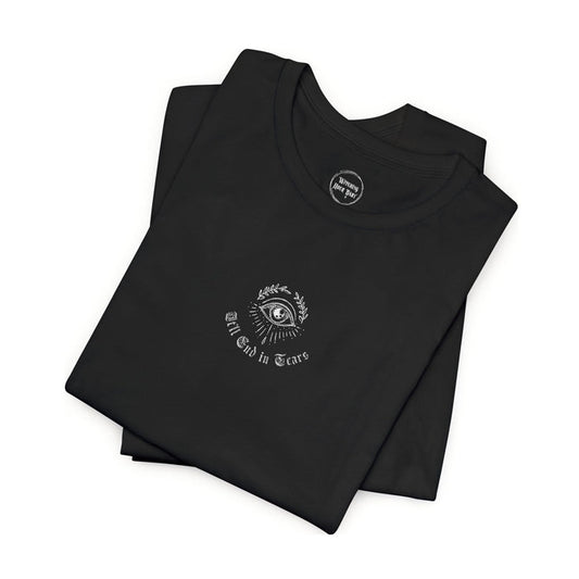 It'll End in Tears Embroidered T-Shirt (Adults)