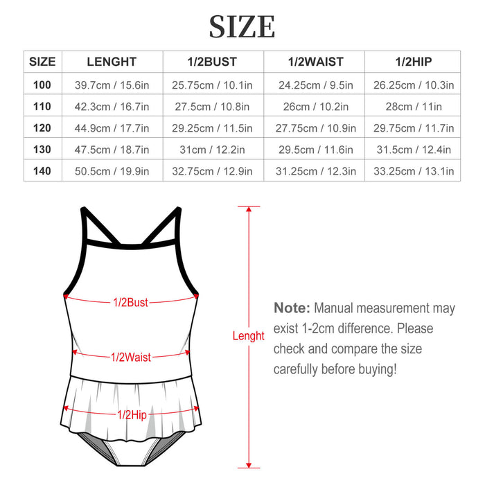 It'll End in Tears One Piece Swim Suit (Kids) - PRE ORDER