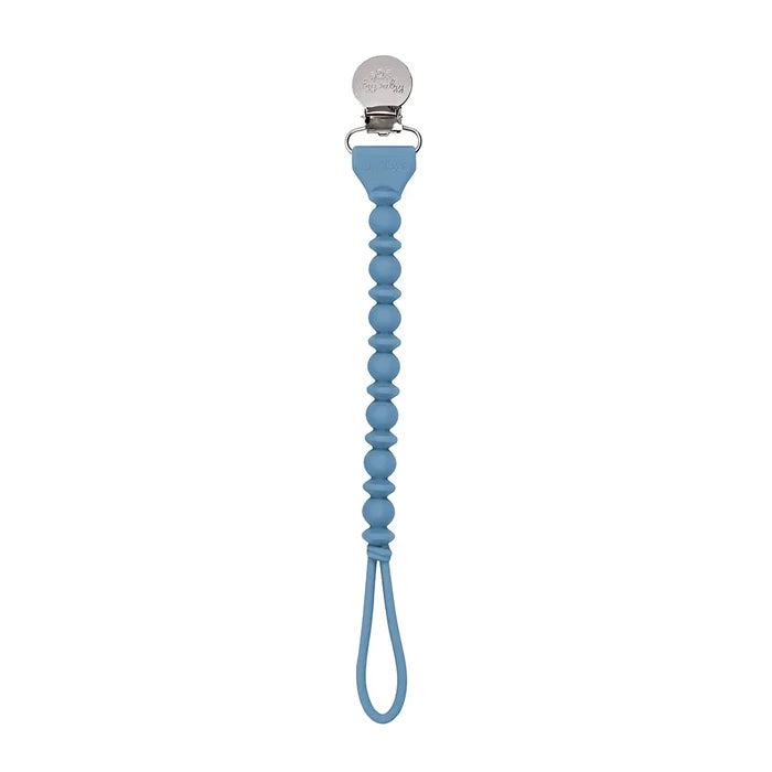 Itzy Ritzy - Silicone Paci Clip - Blue