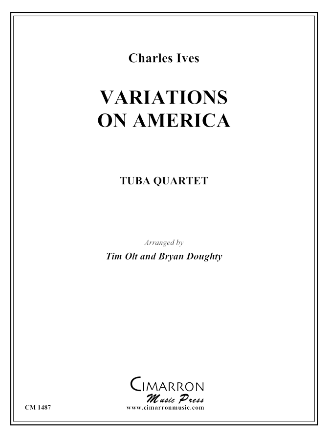 Ives, C. - Variations on "America" - Tuba quartet (EETT)