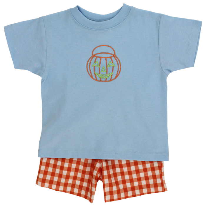 Jack-O-Lantern Short Set