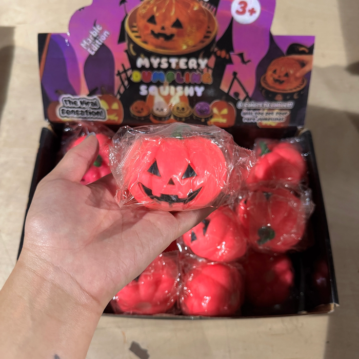 Jack O Lantern Soft Dough Fill Pumpkin Squish Toy