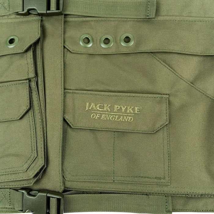 Jack Pyke Dog Handlers Vest Olive Green - John Bull Clothing  from  John Bull Clothing
