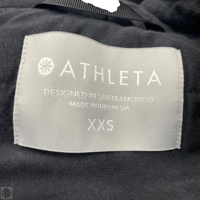 Jacket Faux Fur & Sherpa By Athleta In Black, Size: Xxs